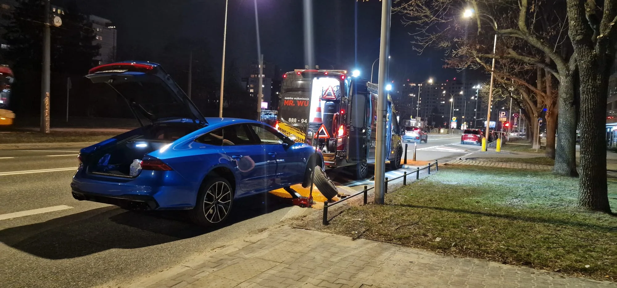 Wymiana opon z dojazdem Warszawa Bemowo – mobilny serwis opon 24h